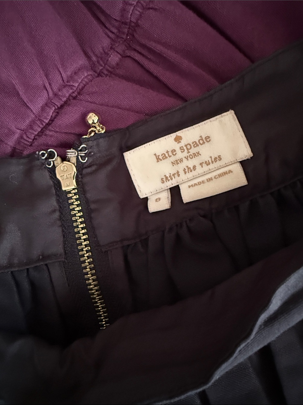 kate spade Black Pleated Circle Skirt - Skirt the Rules - Picture 2 of 5